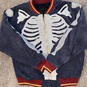 Kapital Kountry Skeleton Bomber Jacket